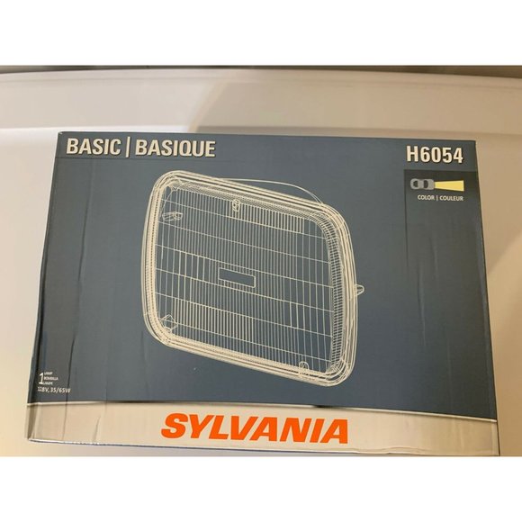 New Headlight‎ Basic Bulb-Vista Sylvania H6054 New In Box - Picture 2 of 9